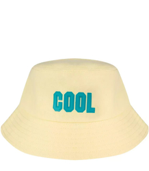 BUCKET HAT hat with COOL lettering