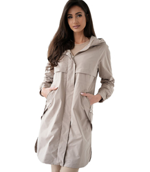 Women's trench coat transitional parka VICTORIA