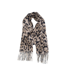 Women's scarf with leopard fashion pattern 180x70