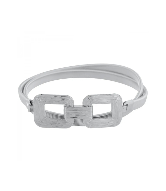 Women's belt with decorative buckle for dresses