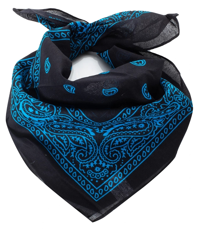 Bandana bandana square scarf Fashionable patterns Cotton