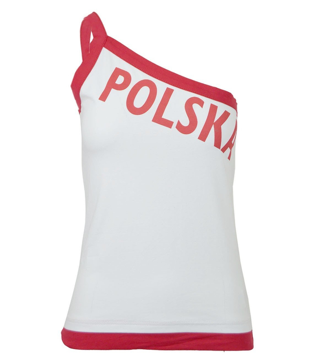 Polish Fan Women's Top Blouse With one strap