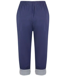 3/4 stripe thin elasticated trousers