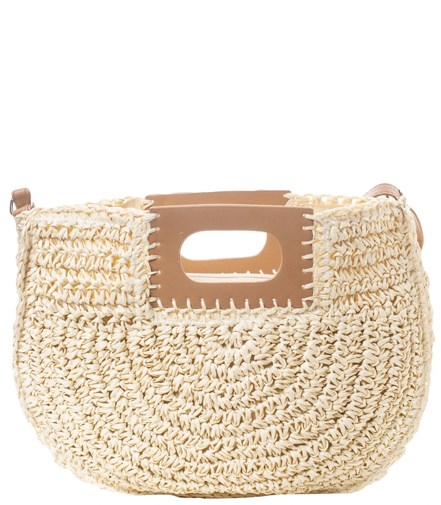 Wednesday summer bag shoulder bag braided rounded