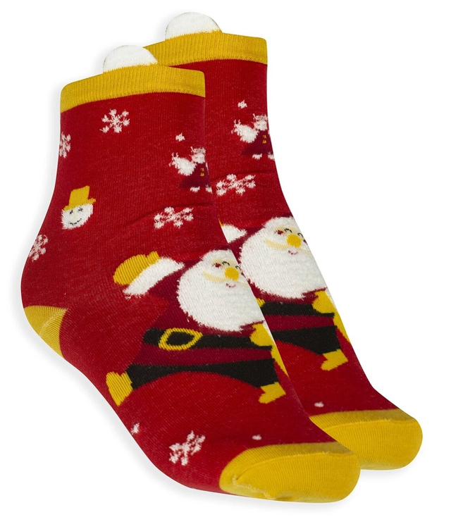 Christmas socks 4-pack Santa Claus socks