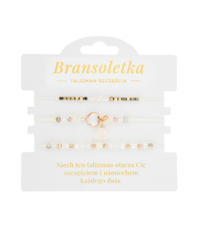 Bransoletki 3w1 TALIZMAN SZCZĘŚCIA z zawieszką