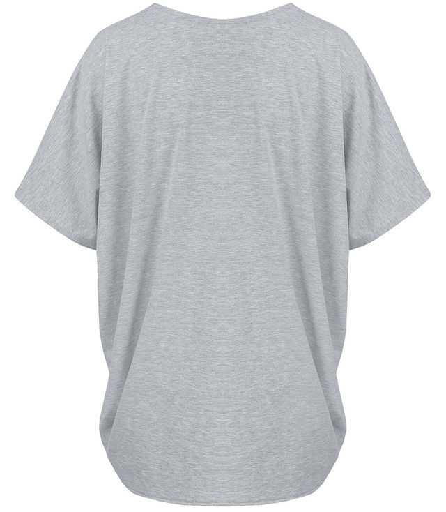 Classic comfortable smooth oversize blouse loose elastic