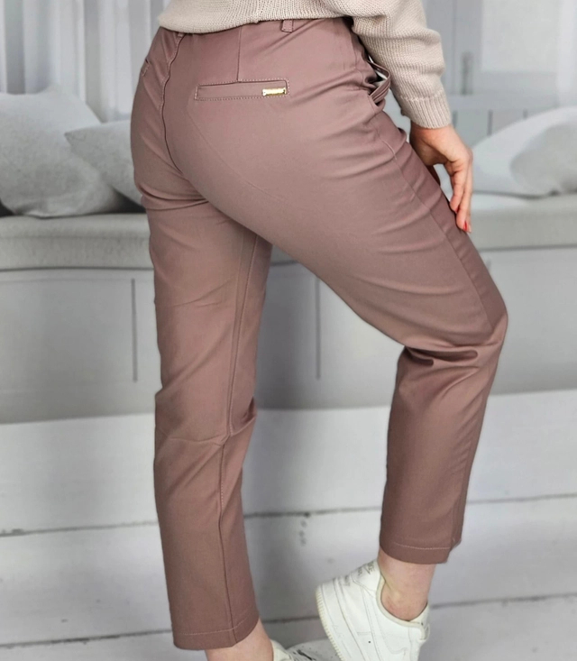 Women's elegant colorful cigarette pants VALERIA