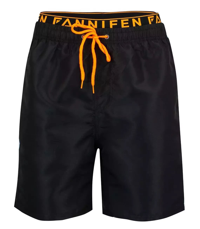 Men's plain swim shorts with belt