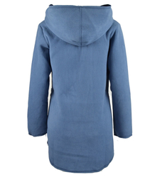 Women's warm parka fleece hoodie