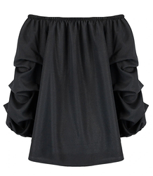 Spanish blouse with decorative puffed sleeves Beautiful KAJA