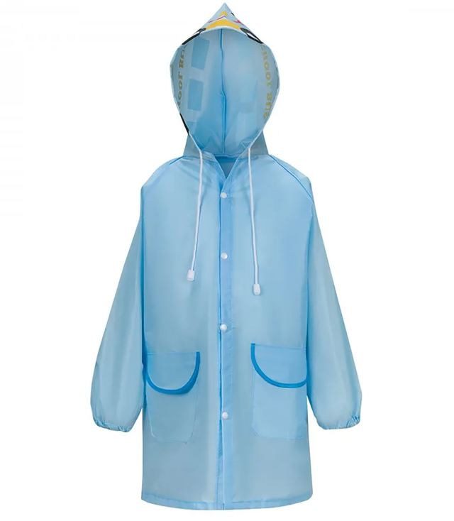 Children's raincoat with cute hood Waterproof