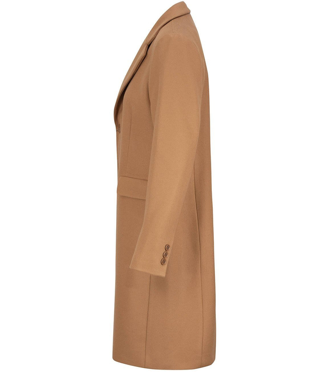 Klasyczny Elegancki PŁASZCZ jednorzędowy