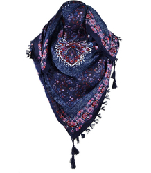 Beautiful colorful shawl patterns BOHO style