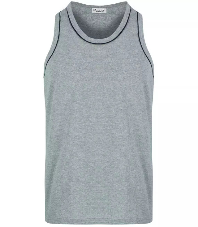 Men's sleeveless boxer t-shirt cotton