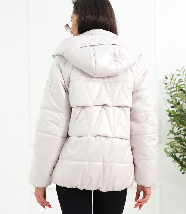 Women's insulated bomber jacket with quilting JAGNA