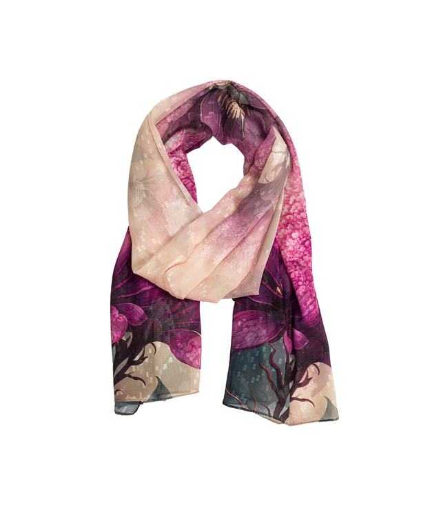 Women's patterned shawl 70x180