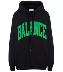 Oversize unisex BALANCE sweatshirt with large inscriptions