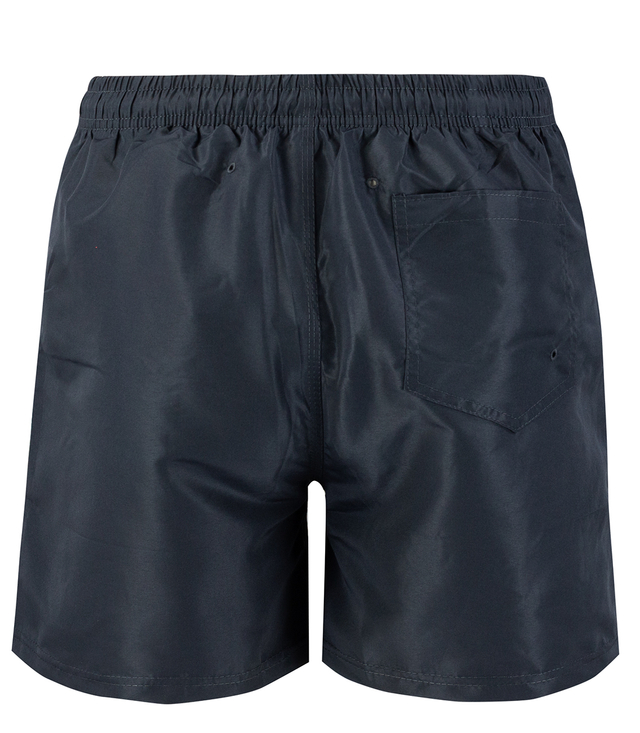 Swim shorts decorated with a summer pattern on the front