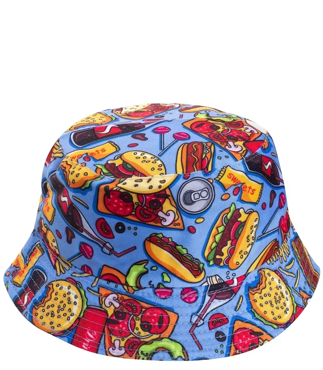 Kolorowy dwustronny Kapelusz czapka BUCKET HAT