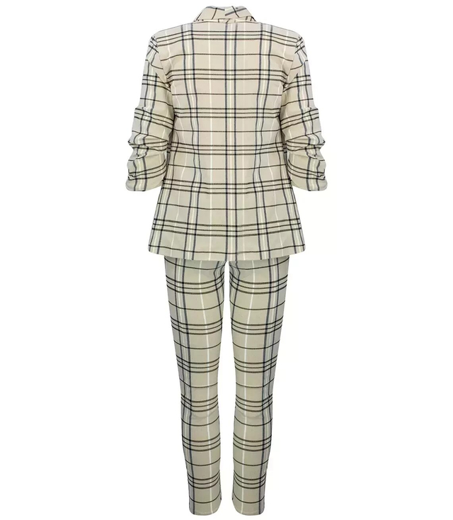 Set Blazer + Trousers Set Lattice