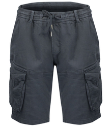 Cargo shorts with elastic waistband and cargo shorts