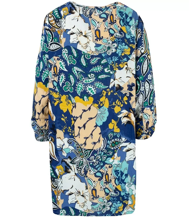 Summer dress loose tunic colorful patterns