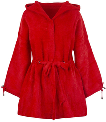 Szlafrokowy płaszcz kurtka ALPAKA 