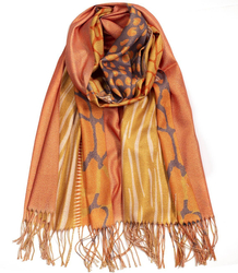 Beautiful shawl scarf scarf pattern ETNO Gloss