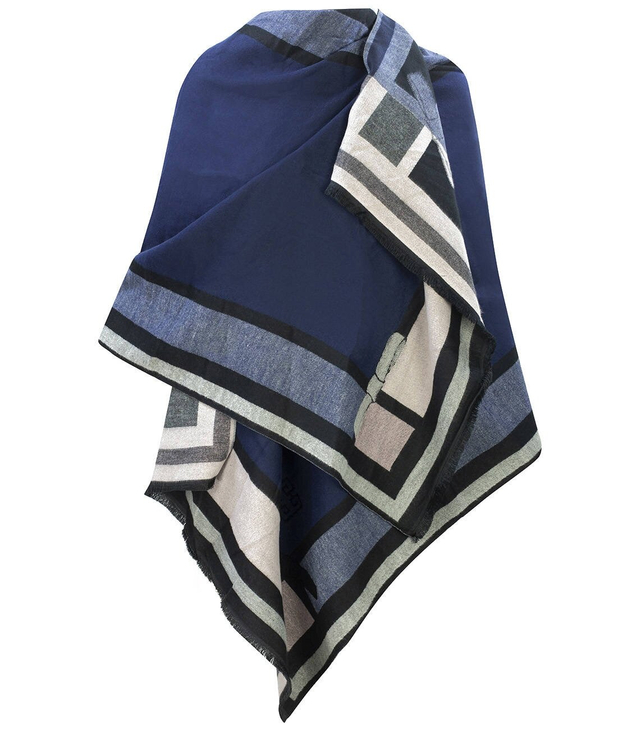 Shawl Woven scarf elegant shawl bow