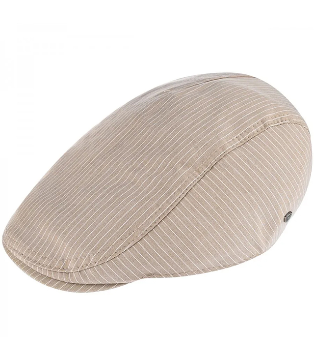 Stylish single-colored men's fine stripes helmet