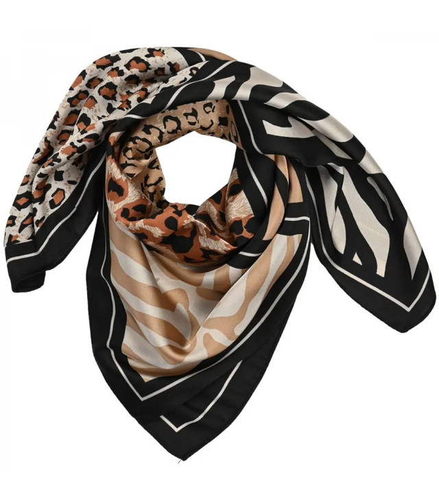 Stylish Elegant Scarf Mix of beautiful patterns 70x70 cm