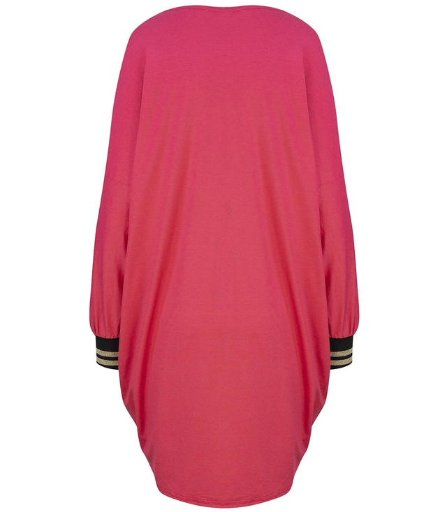 Tunika bluzka bombka SUKIENKA z TAŚMĄ