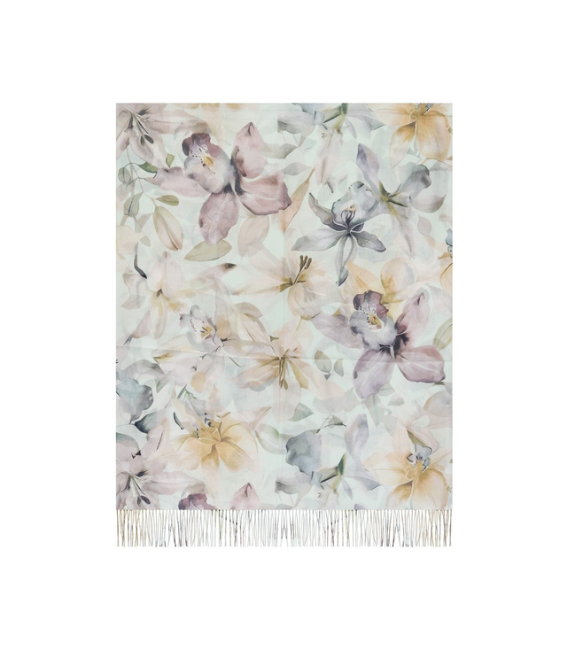 Women's floral pattern scarf 180x70