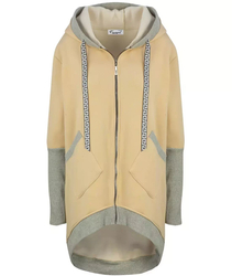 Warm oversized sweatshirt PARKA sweatshirt hoodie