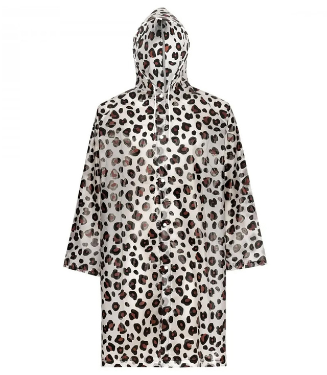 Unisex 100% PVC waterproof raincoat - fashionable patterns