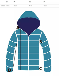 Oversize bomber rain jacket