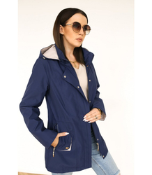 Women's transitional hooded jacket BEATA