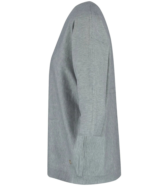 Classic warm women's heart sweater ROSALIA