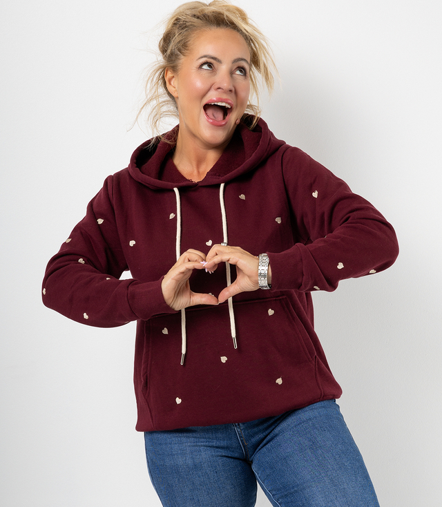 Cute hoodie kangaroo hoodie VALENTINE