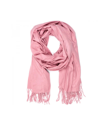 Soft large shawl with tassels uniform classic