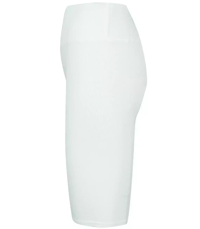 Krótkie legginsy prążkowane plus size Eleganckie ELA