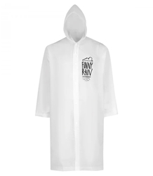 Unisex 100% PVC waterproof raincoat - fashionable patterns