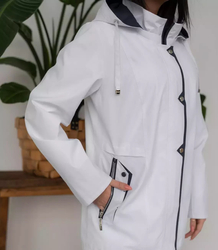 Women's transitional hooded jacket AGATA