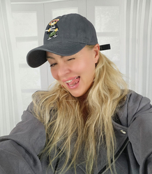 TEDDY bear embroidered baseball cap 