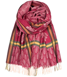 Elegant shawl scarf shawl oriental patterns