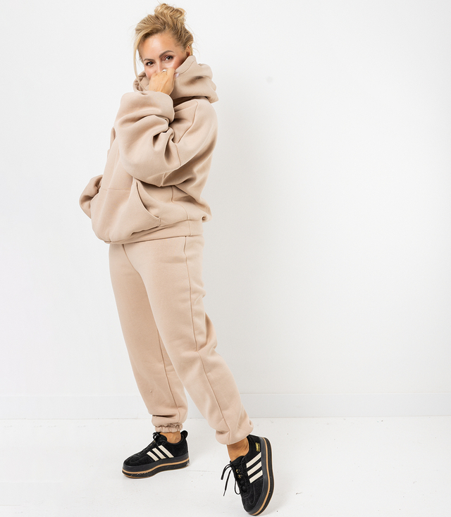 Warm thick tracksuit set sweatshirt + pants STELLA
