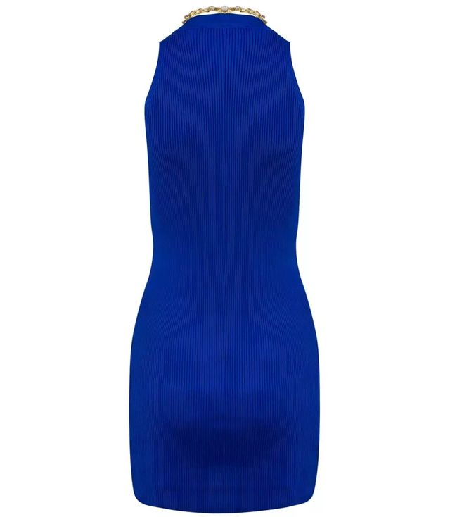 Matching elastic chain dress