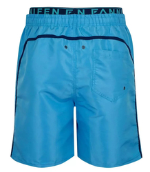 Men's plain swim shorts with belt