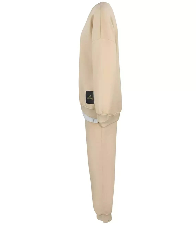 Ciepły damski dres Komplet dresowy Spodnie Bluza